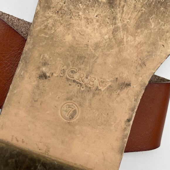 J. Crew Factory Boardwalk Sandals - Brown - 7 - Picture 13 of 13
